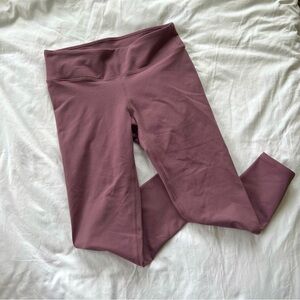 Fabletics Mauve Cropped Leggings XS